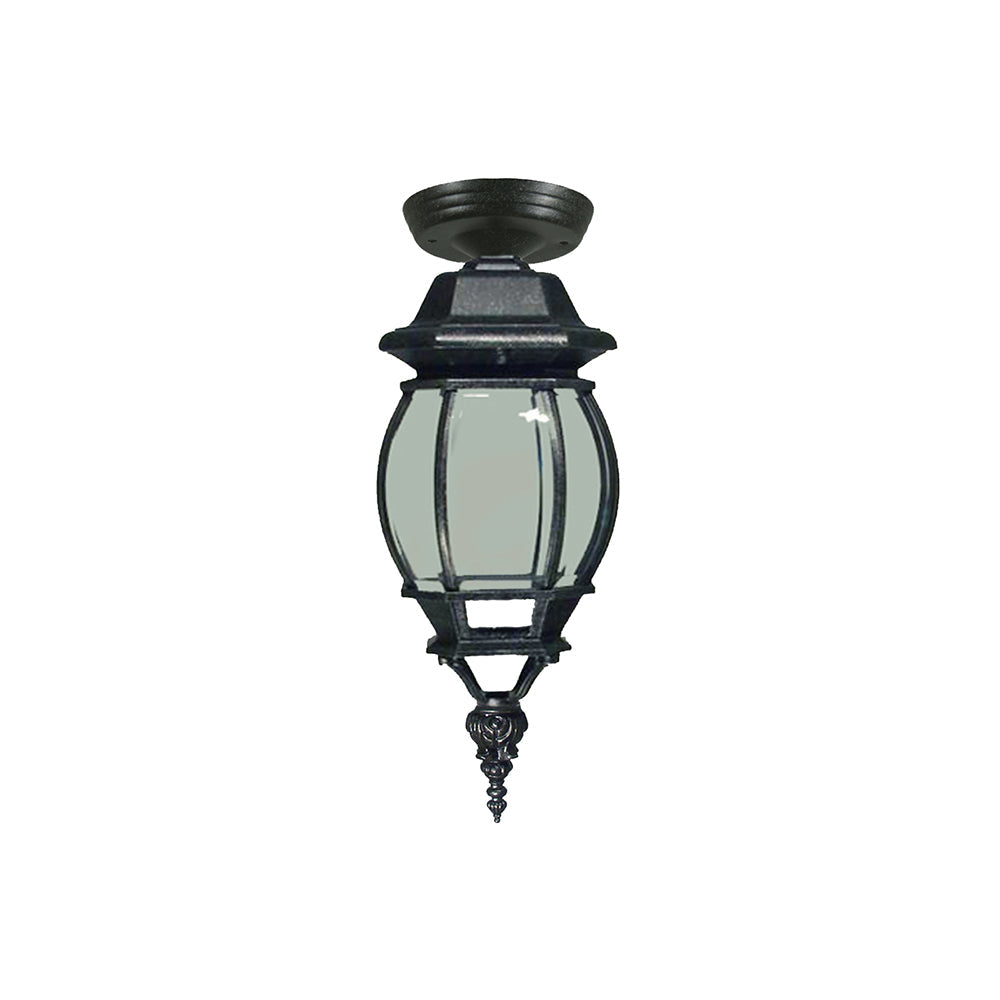 Flinders Small Under Eave Light Antique Black